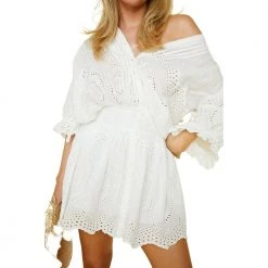 Line Of Oslo Love Hearts Dress White -Tilbud miinto Butikk unnamed file 3042