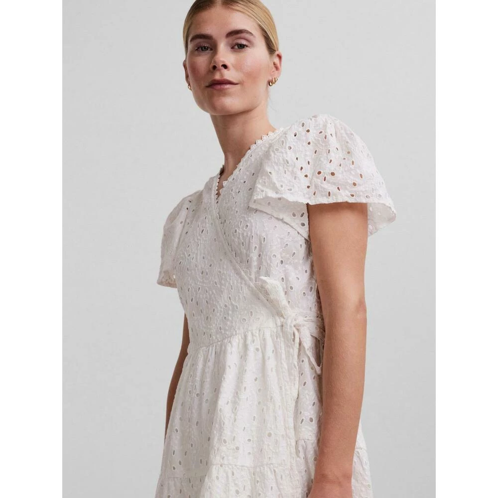 Y.A.S Lohri Dress White 1 Y.A.S Lohri Dress White