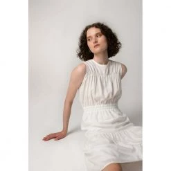 SANSU Sophia Dress White -Tilbud miinto Butikk unnamed file 3097