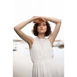 SANSU Sophia Dress White -Tilbud miinto Butikk unnamed file 3098