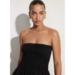 Faithfull The Brand Madella Midi Dress Black -Tilbud miinto Butikk unnamed file 3108