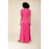 Hale Bob Long Dress Pink