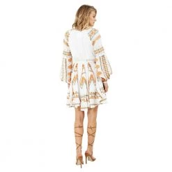 Hale Bob 26RM6298 RAVIN DRESS White