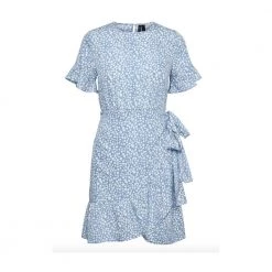 VERO MODA Henna Short Dress Blue