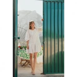 By Malina Hvit Allegra Dress Kjoler White