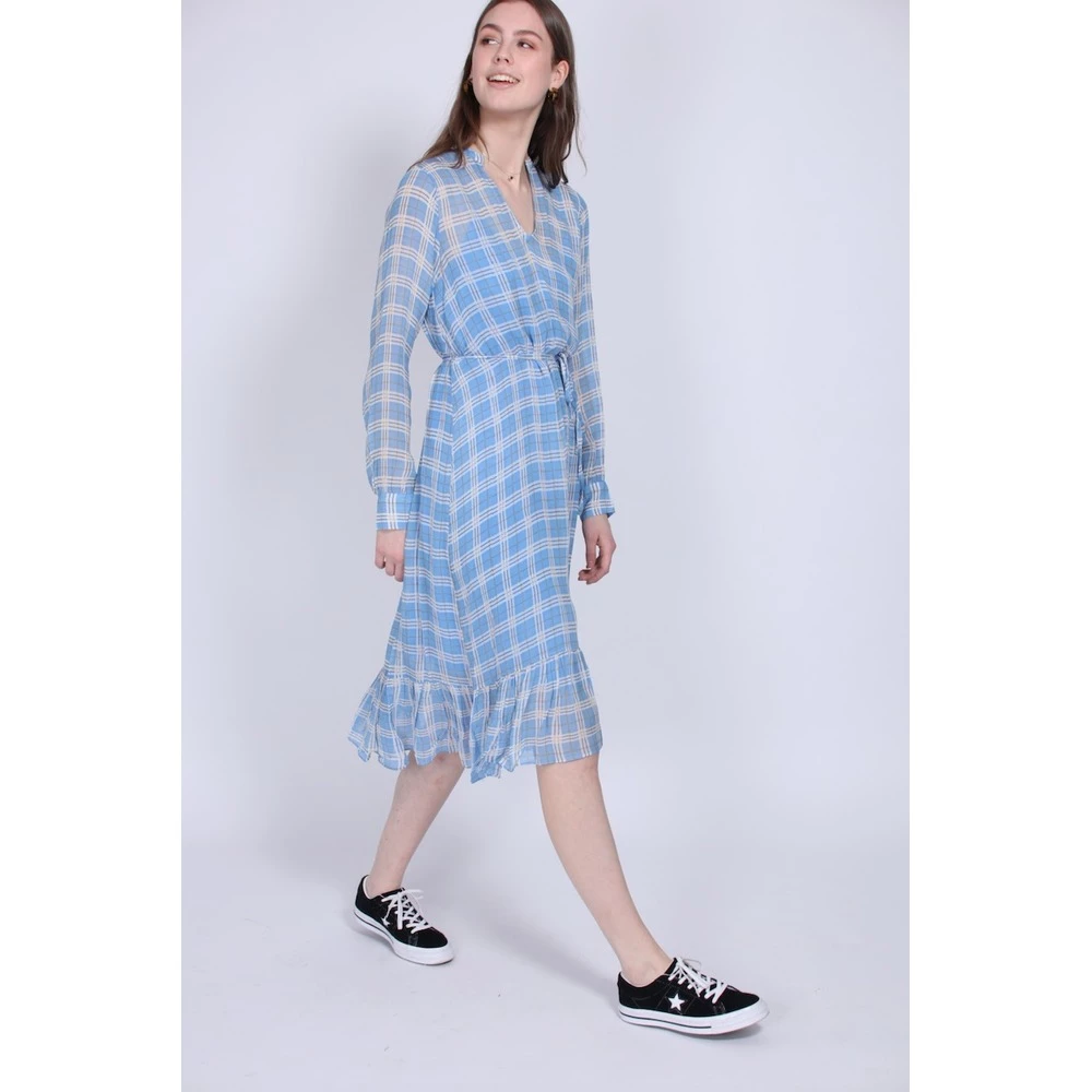 Second Female Terna Midi Dress - Little Boy Blue Blue 1 Second Female Terna Midi Dress - Little Boy Blue Blue
