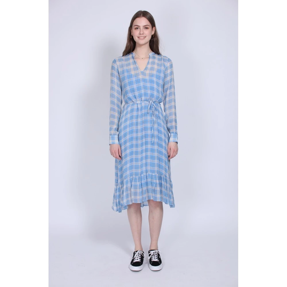 Second Female Terna Midi Dress - Little Boy Blue Blue 3 Second Female Terna Midi Dress - Little Boy Blue Blue - Bilde 3