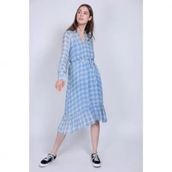 Second Female Terna Midi Dress - Little Boy Blue Blue 7 Second Female Terna Midi Dress - Little Boy Blue Blue -Tilbud miinto Butikk unnamed file 3186