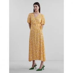 Y.A.S Yasdomilla Long Wrap Dress Yellow 6 Y.A.S Yasdomilla Long Wrap Dress Yellow -Tilbud miinto Butikk unnamed file 3196