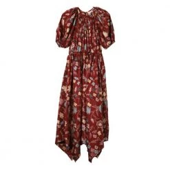 Ulla Johnson Cybil Dress Red