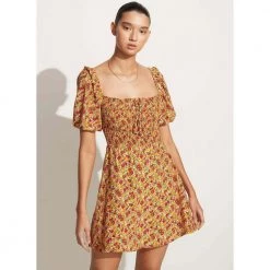 Faithfull The Brand Il Carro Mini Dress Orange -Tilbud miinto Butikk unnamed file 3201