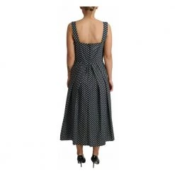 Dolce & Gabbana A-Line Gown Dress Black