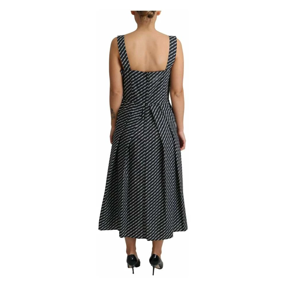 Dolce & Gabbana A-Line Gown Dress Black 1 Dolce & Gabbana A-Line Gown Dress Black