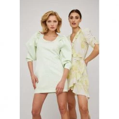 Untold Stories Athilda Wrap Dress Yellow