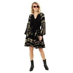 Hale Bob 26RM6298 RAVIN DRESS Black