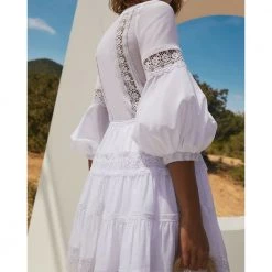 Charo Ruiz Ibiza Violette Dress White