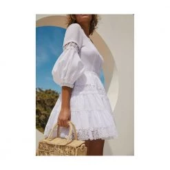 Charo Ruiz Ibiza Violette Dress White -Tilbud miinto Butikk unnamed file 3241