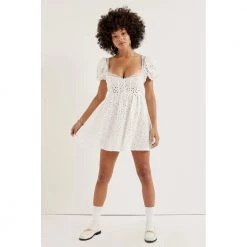 For Love & Lemons Becca Mini Dresses White -Tilbud miinto Butikk unnamed file 3254