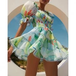 Charo Ruiz Ibiza Giulia Dress Green -Tilbud miinto Butikk unnamed file 3261