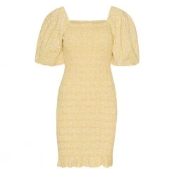 A-View Rich Ditzy Dress Yellow