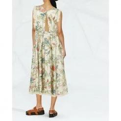 RED Valentino Midi Dress Beige