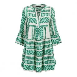 Devotion Ella Tunic Dress Green