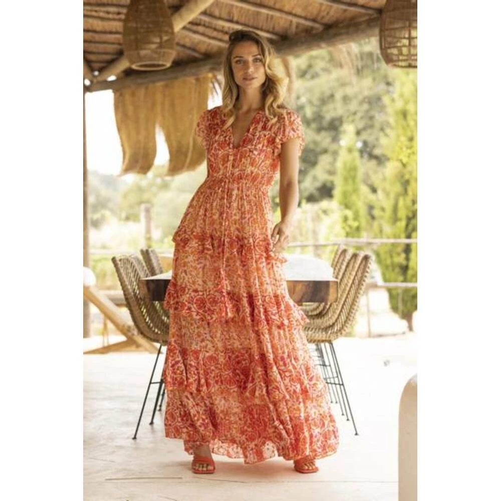 Miss June Bluebelle Dress Pink 1 Miss June Bluebelle Dress Pink