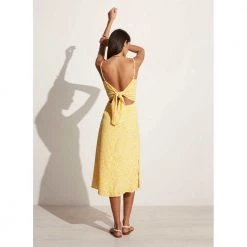 Faithfull The Brand Jaibas Midi Dress Yellow -Tilbud miinto Butikk unnamed file 3316