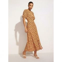 Faithfull The Brand Bellavista Midi Dress Orange -Tilbud miinto Butikk unnamed file 3333