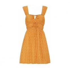 Faithfull The Brand Praia Mini Dress Orange -Tilbud miinto Butikk unnamed file 3354