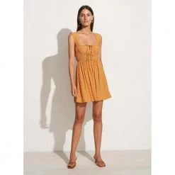 Faithfull The Brand Praia Mini Dress Orange -Tilbud miinto Butikk unnamed file 3355