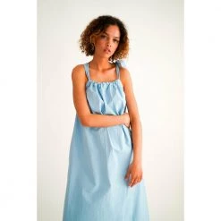 Rue De Tokyo Twill Dress Blue -Tilbud miinto Butikk unnamed file 3361