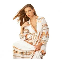 Multifarget Hale Bob Olive Fallin Long Dress W Embrodery Kjoler White -Tilbud miinto Butikk unnamed file 337