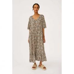 Soft Rebels Srnadja Midi Dress Brown