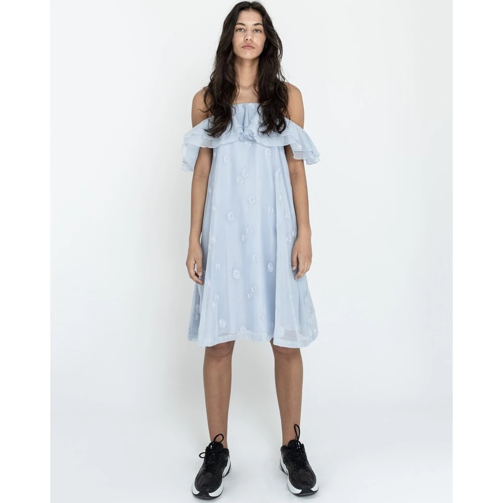 FWSS Bare En Jente Organza Kjoler Blue 3 FWSS Bare En Jente Organza Kjoler Blue - Bilde 3