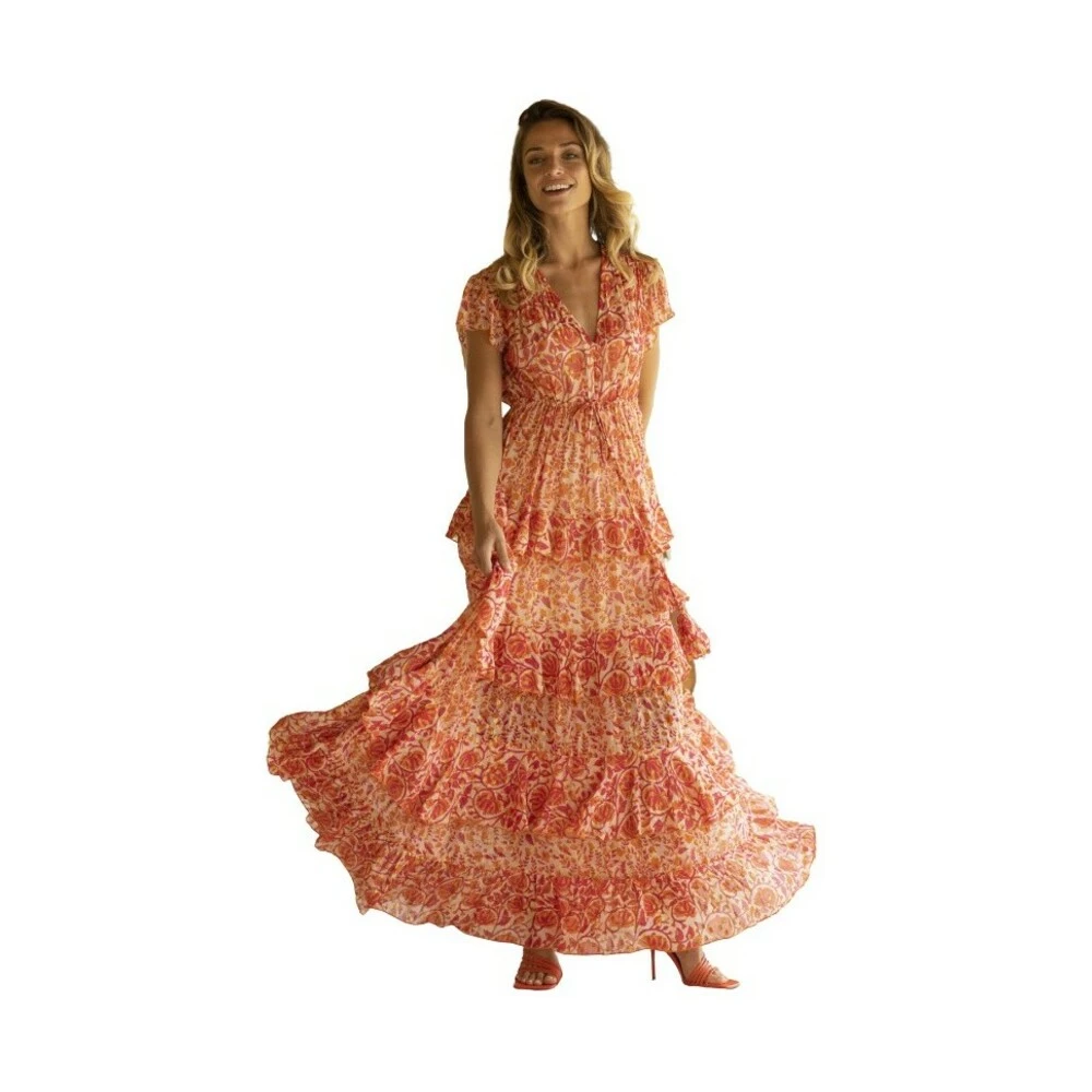 Miss June Bluebelle Dress Pink 2 Miss June Bluebelle Dress Pink - Bilde 2