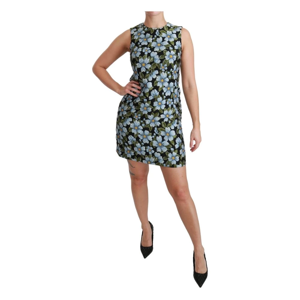 Dolce & Gabbana Gown Shift Dress Green 2 Dolce & Gabbana Gown Shift Dress Green - Bilde 2