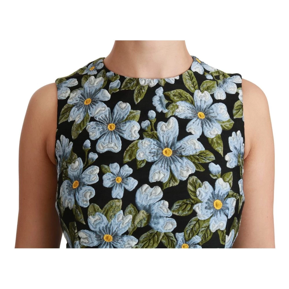 Dolce & Gabbana Gown Shift Dress Green 4 Dolce & Gabbana Gown Shift Dress Green - Bilde 4