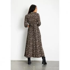 IN FRONT - Kjole Donna Brown Brown -Tilbud miinto Butikk unnamed file 343