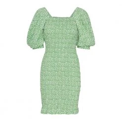 A-View Rikka Ditzy Dress Overdel Green