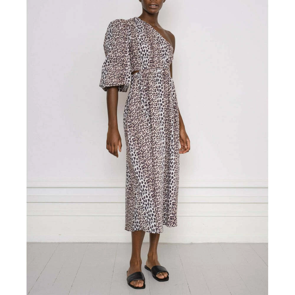 Notes Du Nord Dassy One Shoulder Dress Brown 2 Notes Du Nord Dassy One Shoulder Dress Brown - Bilde 2