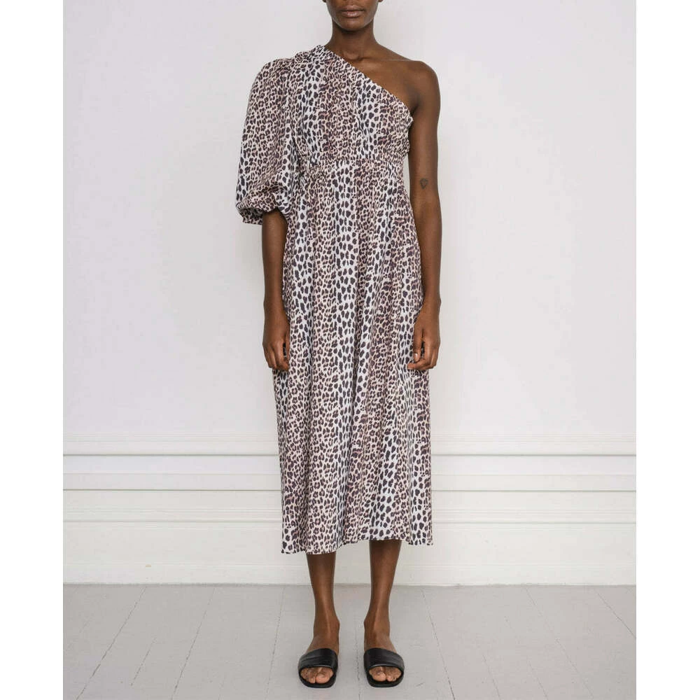 Notes Du Nord Dassy One Shoulder Dress Brown 4 Notes Du Nord Dassy One Shoulder Dress Brown - Bilde 4