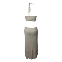 Cult Gaia Dress Beige
