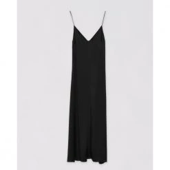 Fabiana Filippi Satin Dress Black