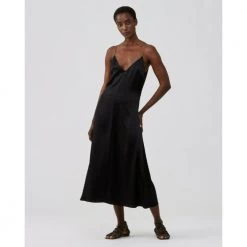 Fabiana Filippi Satin Dress Black -Tilbud miinto Butikk unnamed file 3495