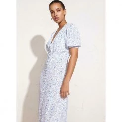 Faithfull The Brand Bellavista Midi Dress Blue -Tilbud miinto Butikk unnamed file 3503