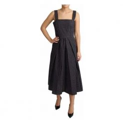 Dolce & Gabbana A-Line Gown Dress Black