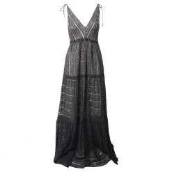 Erdem Maxi Dresses Black -Tilbud miinto Butikk unnamed file 357