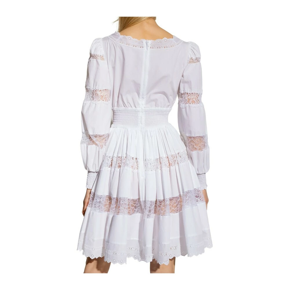 Dolce & Gabbana V-neck Dress White 5 Dolce & Gabbana V-neck Dress White - Bilde 5