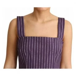 Dolce & Gabbana A-Line Stretch Dress Purple -Tilbud miinto Butikk unnamed file 3608